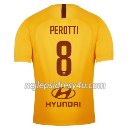 Fotbalový Dres AS Řím Perotti 8 Alternativní 2018/19